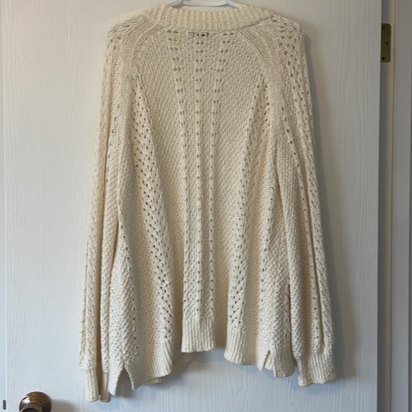 Madewell cream 100% cotton knit cardigan - Picture 4 of 5
